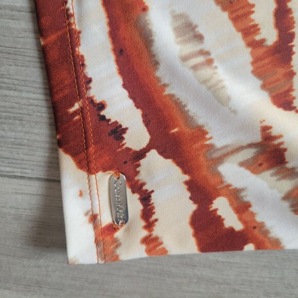 Calvin Klein Womens XL Abstract Print Blouse - Picture 3 of 6